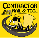contractor nail and tool logo
